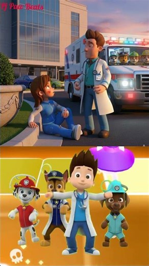 Paw Patrol - Chase | Ryder | Sky | Coffin Dance Tiles Hop EDM Rush #coffindance #tileshop #shorts