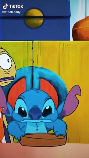 Funny Stitch Eating Flour Video | Lilo and Stitch