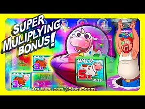 SUPER MULTIPLYING BONUS!!! BIG WIN on INVADERS ATTACK AGAIN FROM THE PLANET MOOLAH CASINO SLOTS