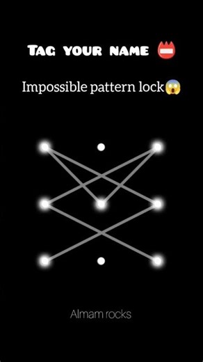 New pattern lock android 😱 / india top pattern lock🔒 #lock #design #pattern #shorts #lock2026