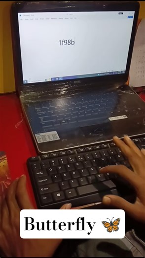 Butterfly 🦋 pic in ms word keyboard shortcuts #computer