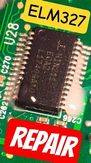 The 28-Pin Challenge! Flawless SMD IC Installation with Hot Air & Reflow Magic ✨