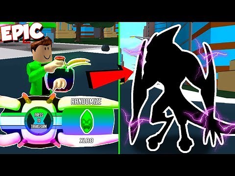 *EPIC* NEW RAINBOW Random Alien OMNITRIX! (Ben 10 Arrival Of Aliens) - Roblox