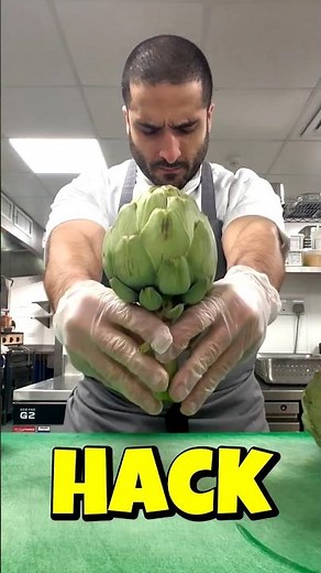 How To Cook Globe Artichokes Like A Chef? #shorts
