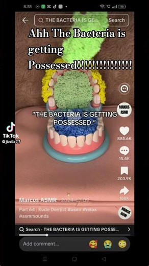Ahhh the bacteria is getting Possessed!!!!!!!!!!!!!!!!