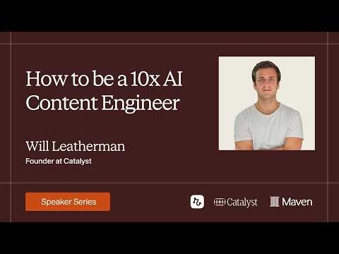 How to be a 10x AI Content Engineer