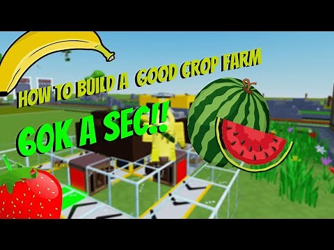 BEST CROP FARM in block tycoon!! tutorial || block tycoon tutorial #tutorial #roblox