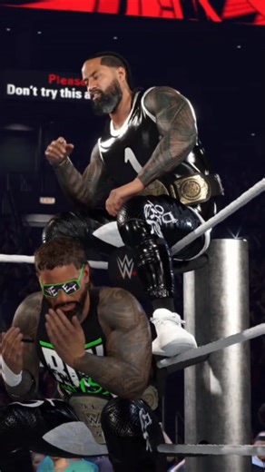 WWE 2K25 : The Raw Tag Team Champions The Usos #WWE2K25 #shorts