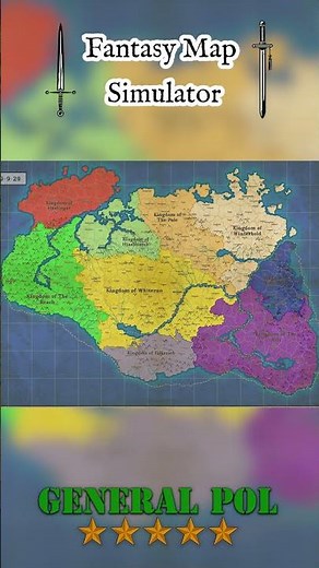 Skyrim in Fantasy Map Simulator