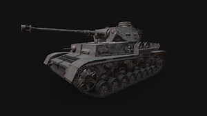Panzer-4 - 3D model by NormalMap