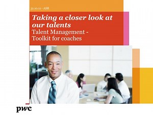 Taking a closer look at our talents Talent Management - Toolkit for coaches - SlideServe