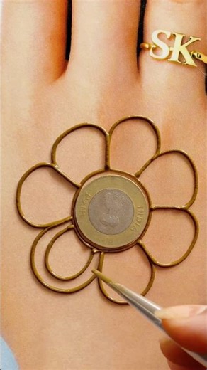 Arabic Mehndi Design | Mehndi Design | Eid Special Mehndi design ✨️ #skmehandi #mehndi