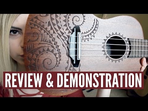 The Ukulele That I Play - Luna Tattoo Concert Ukulele Review