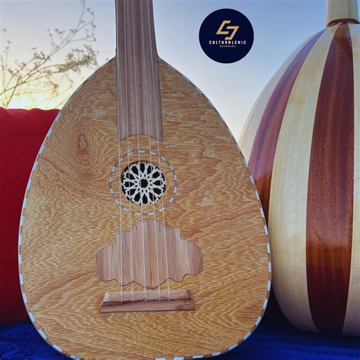 Handmade 5-string Arabic Oud Lute - Soft Case Included - Etsy