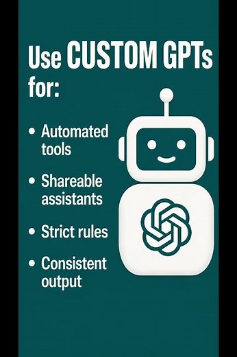 ChatGPT Projects vs Chats vs Custom GPTs: Which One Should You Use?