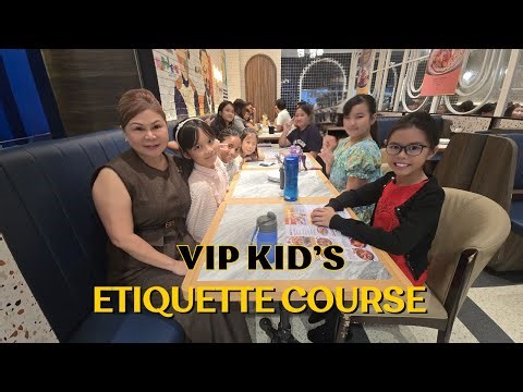 School Holiday VIP Kid's Etiquette Course, Dec 25
