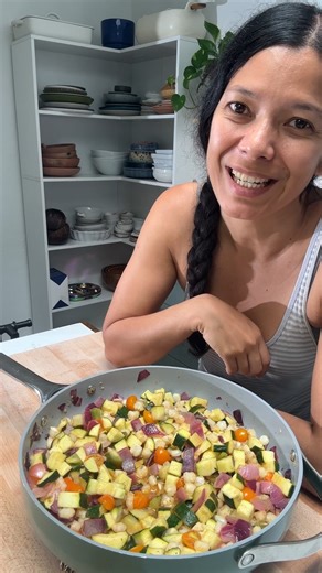 Zucchini Hominy Recipe | Plant-Based on a Budget