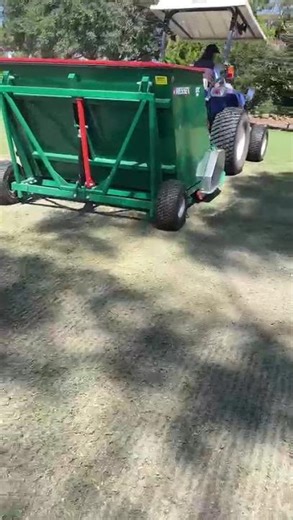 The Scarifier That Saves Hours #golfcourse #hack