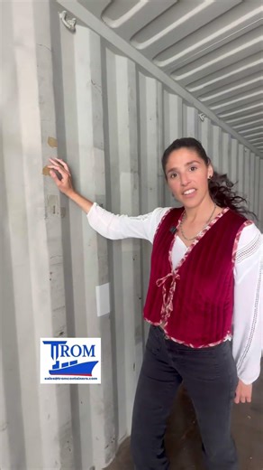 Vamos ver un contenedor #tromcontainers #contenedores #contenedoresmaritimos #container