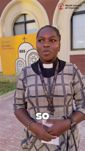 #GETI2025 ✨Rev. Peweni Benito Kikoti of the Evangelical Lutheran Church in Tanzania 🇹🇿 shares how the WCC Global Ecumenical Theological Institute (GETI) is empowering a new generation to engage ecumenically on reconciliation and advocacy. Learn more about GETI 2025 at www.oikoumene.org/geti2025 | World Council of Churches