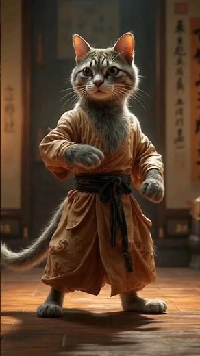 Kung Fu Cat | Epic Realistic Martial Arts Moves