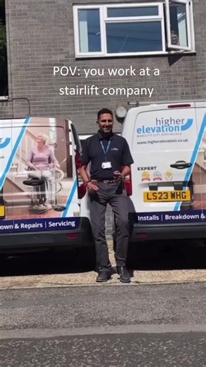 Here at Higher Elevation customer satisfaction is our #1 priority. We like to ensure a quick and easy installation of our stairlifts, platform lifts, through-floor lifts, and ceiling hoists for homes and businesses. Our expert repairs team ensures safe and reliable solutions to support your independence. Contact us today to book us for a free quote! 01622 682973 #higherelevation #mobility #independence#fyp