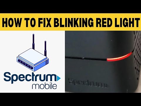 How To Fix Spectrum Wifi Router Blinking Red