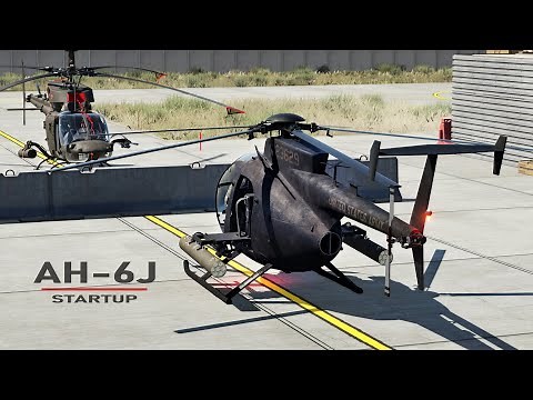 DCS: AH-6J Little Bird | Startup Guide