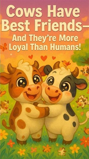 🐄❤️ Cows Have Best Friends… And They’re More Loyal Than Humans! 🤯👯‍♀️💞