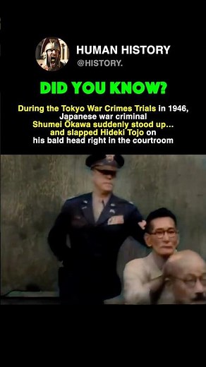 He SLAPPED The War Criminal On His Bald Head #history #ww2 #facts