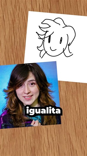Draw Liza Baez in 10 seconds and 1 hour #alexdrawings #humor