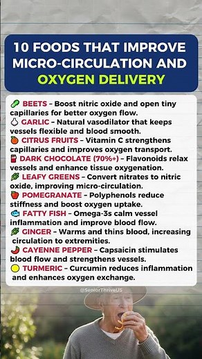 10 Foods That Boost Blood Flow and Oxygen Naturally