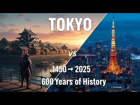 The Entire History of Tokyo | From Edo Village to the World's Largest City