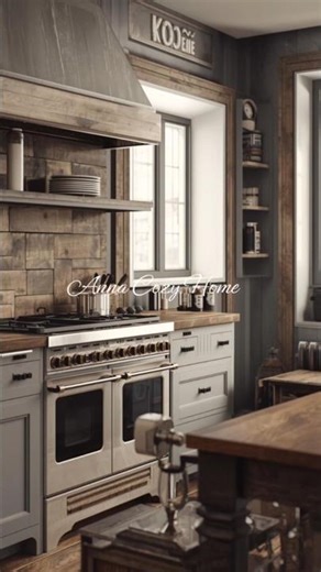 Modern Gadget in a Vintage Farmhouse Kitchen