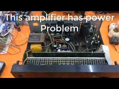 how to repair amplifier no power? how to modify an amplifier? electronics