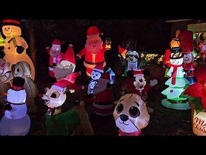 Adding our NEW Christmas inflatables to our display! #blowup #inflatable #christmas