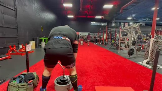 Cardio coming along good. Still need to get faster. Running 80%ish comp weight. Gonna be a fast and fun event. @joey_thebrute @warriorperformancegym @greatlakesstrongestman | Scottie Mckee