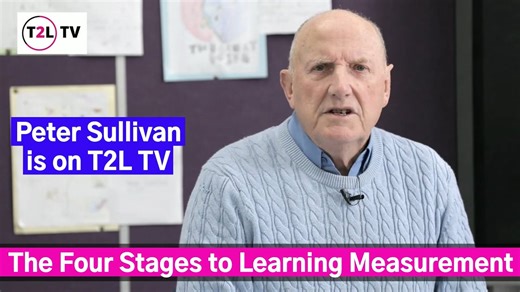 The four stages of learning measurement.