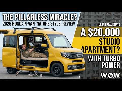 2026 Honda N-Van: The Ultimate Micro-Camper Without a B-Pillar