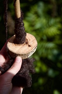 Spindle ~ Rowan | Drop Spindle | for Spinning by Hand - Etsy