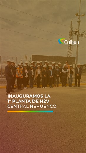Colbun Energia on Instagram: "💧⚡ En Nehuenco dimos un nuevo paso hacia una energía más limpia y responsable. Nuestra primera planta de Hidrógeno Verde (H₂V) ubicada en una central en Chile opera de forma autosustentable, con un parque solar, baterías y un electrolizador de última generación que permite producir hidrógeno a partir de energía 100% renovable. Con este sistema reemplazamos el hidrógeno gris usado en refrigeración, evitando entre 9 y 15 toneladas de CO₂ al año. 🌎 