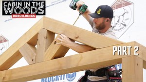 Building a Small Timber Frame Porch, PLUS the Hardest Metal Siding Install - PART 2