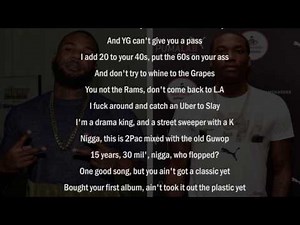 The Game - Pest Control (OOOUUU) [Meek Mill Diss] LYRICS