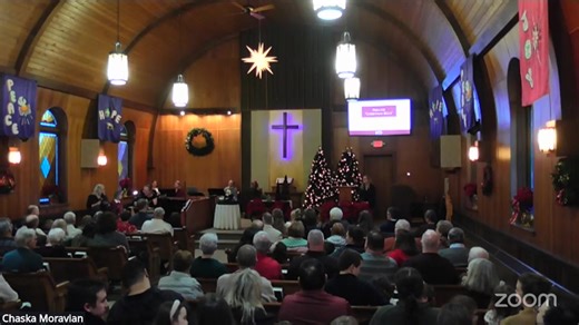 Hark the Herald! Christ is come. Welcome to our Christmas Eve candlelight service. | Chaska Moravian Church