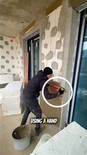 Professional Wall Plastering with Trowel | Perfect Smooth Finish Technique