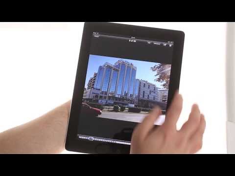 Apple iPad 4 user interface