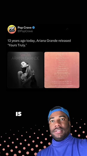 13 years of Ariana Grande’s Yours Truly! #arianagrandebutera #2010smusic #eternalsunshinetour