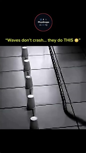sigma science🔬| When waves meet, magic happens 😳| #science #physics #experiment