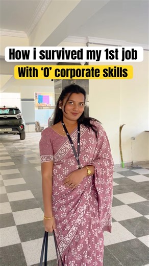 Ep5: Mistakes in My *FIRST* job🙃#shorts #shortsindia #telugu #teluguvlogs #shishacouple #series #fy