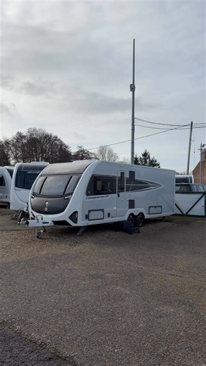 Step inside this wonderful Swift Conqueror 645 Grande 2026! With its 8ft wide body, Conqueror Grande gives you all the extra space needed where it matters most. From the bright, open front lounge to generous room around the bed in both day and night mode for easier movement and added convenience. Every detail is designed to make your time away feel effortlessly spacious. 🥰 Save £2060 Now £39145 OTR 📱 - 01603 755489 💻 - sales@norwichcaravans.co.uk #caravan #Swift #swiftconqueror #touring #holi